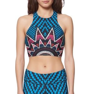 Mara Hoffman Starbasket Racerback Tank Bra